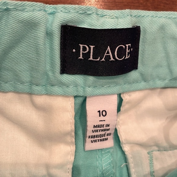 Boy’s Blue Chino Shorts with Belt - Picture 5 of 5